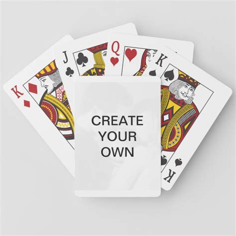 Design Your Own Playing Cards .